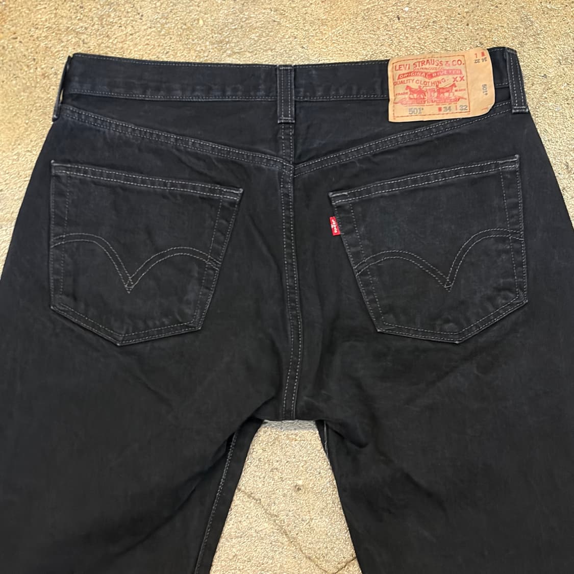 00s 미국 빈티지 리바이스 501 블랙진 청바지 상품이미지6