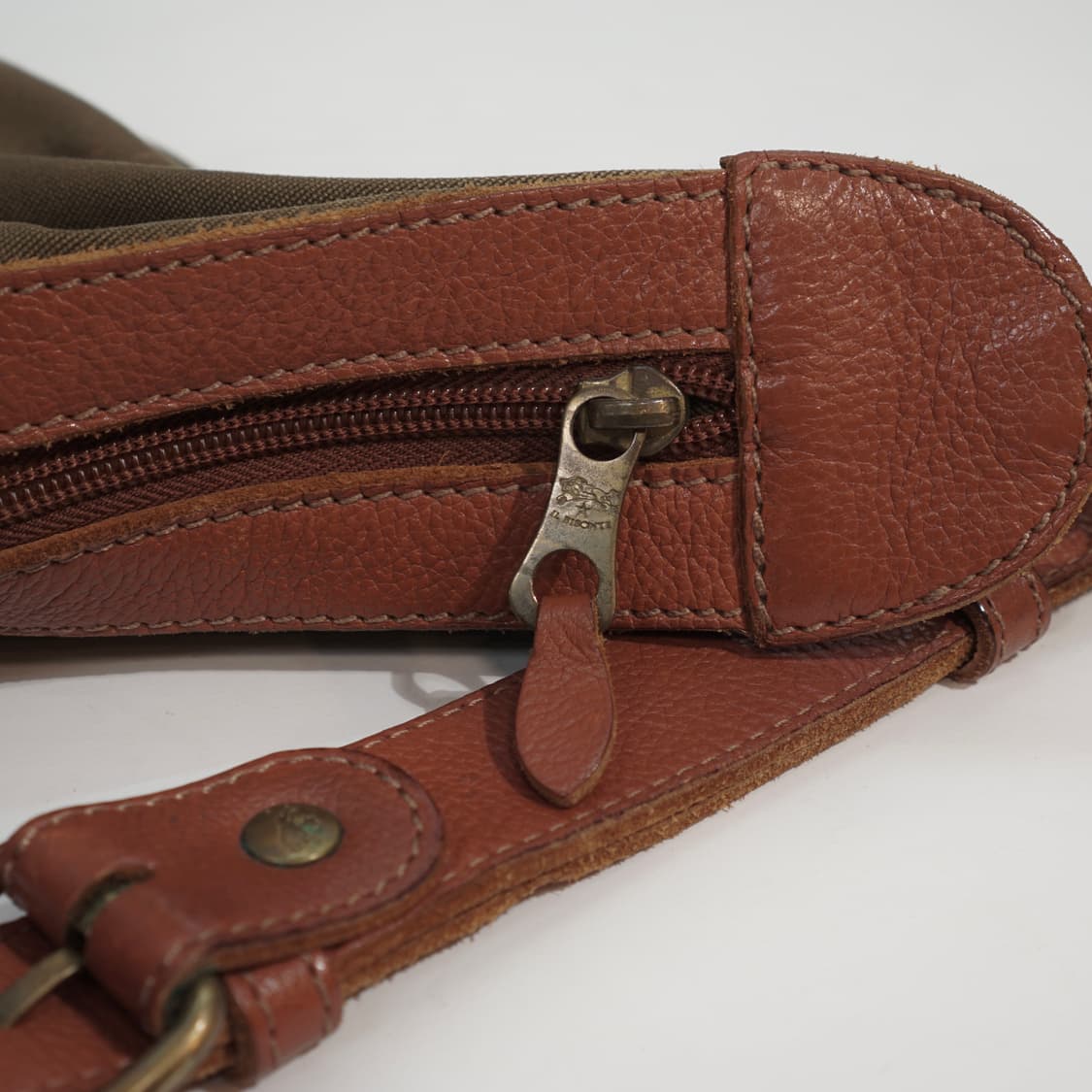 일비종떼 이태리 레더 캔버스 백 상품이미지6