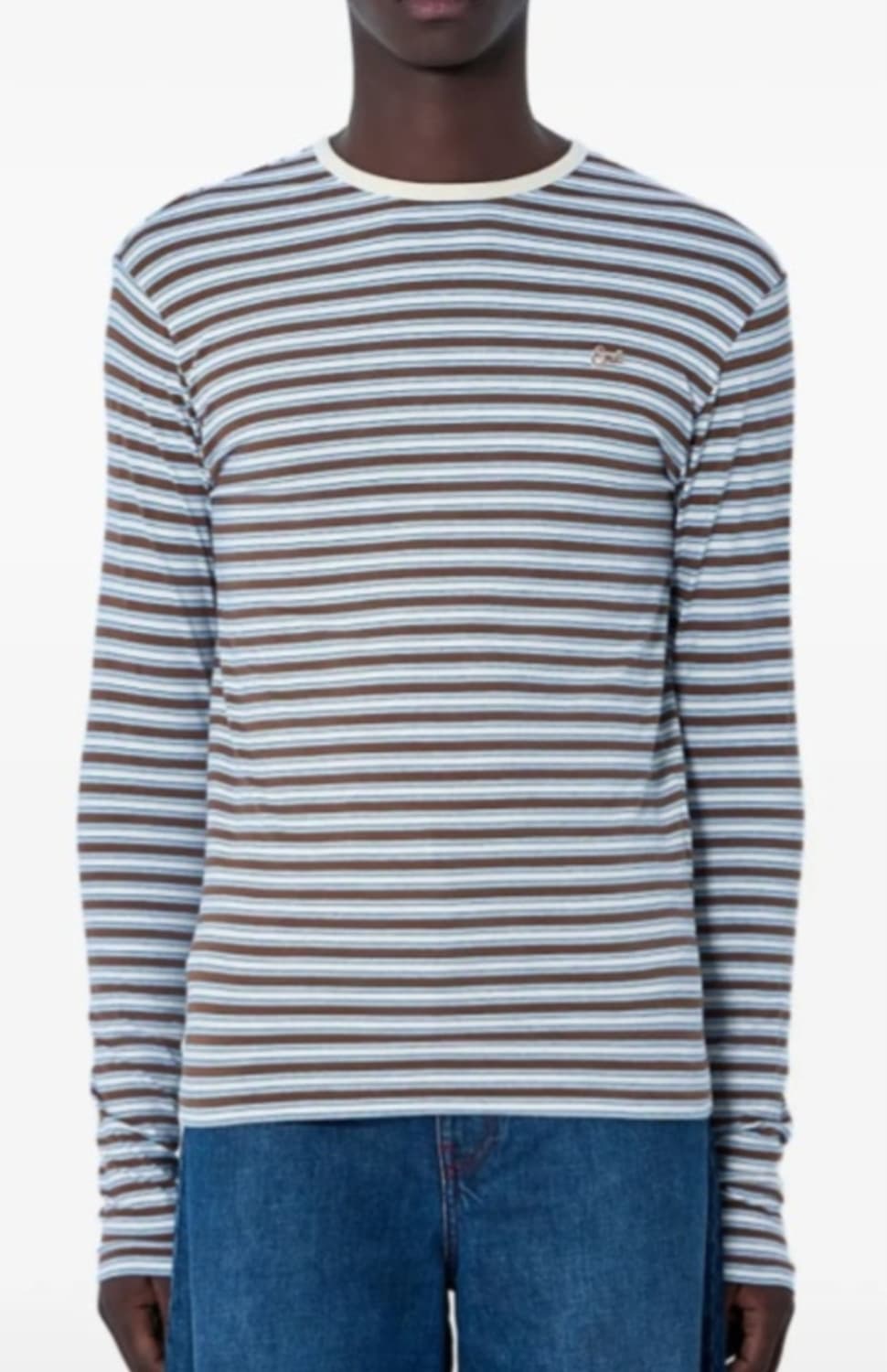 ERL 스트라이프 롱 슬리브 티셔츠 XL 상품이미지2