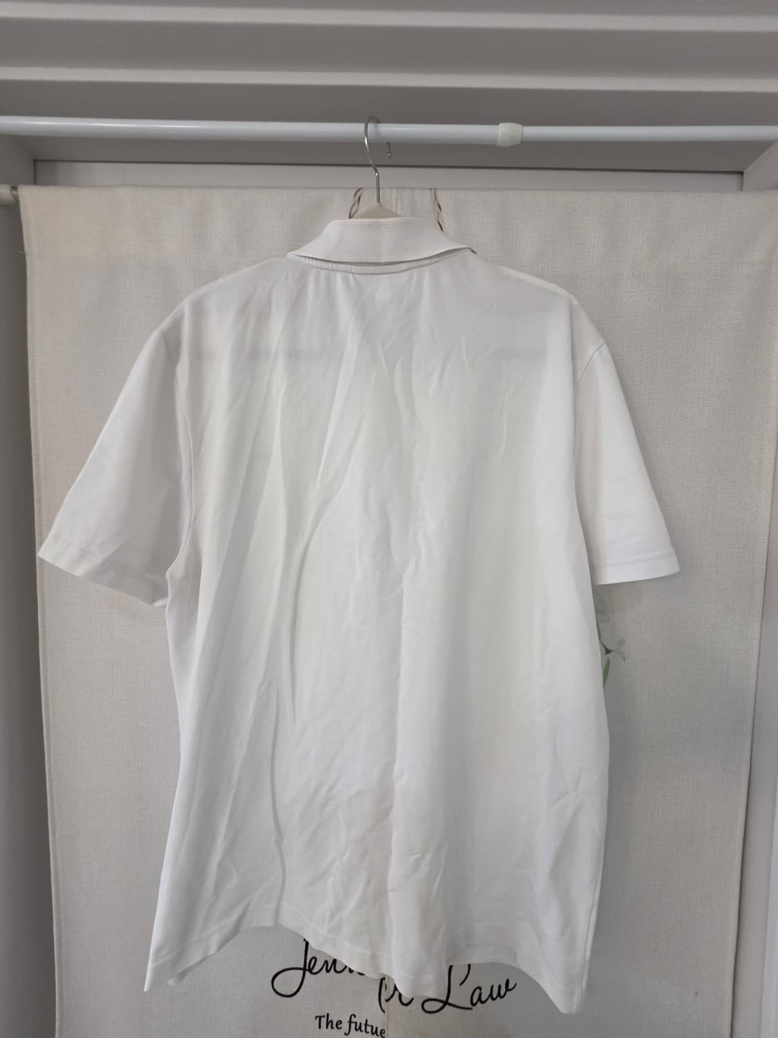 L)라코스테 스포츠 반팔 폴로티 화이트 상품이미지2