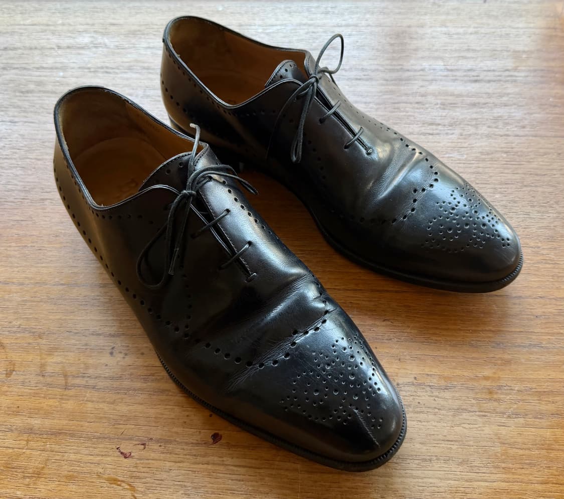 Berluti 벨루티 윙팁 구두 8 1/2 (265-70) 상품이미지1