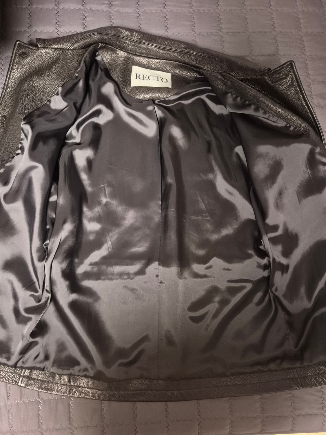 렉토 빈티지 레더 초어 자켓 상품이미지5