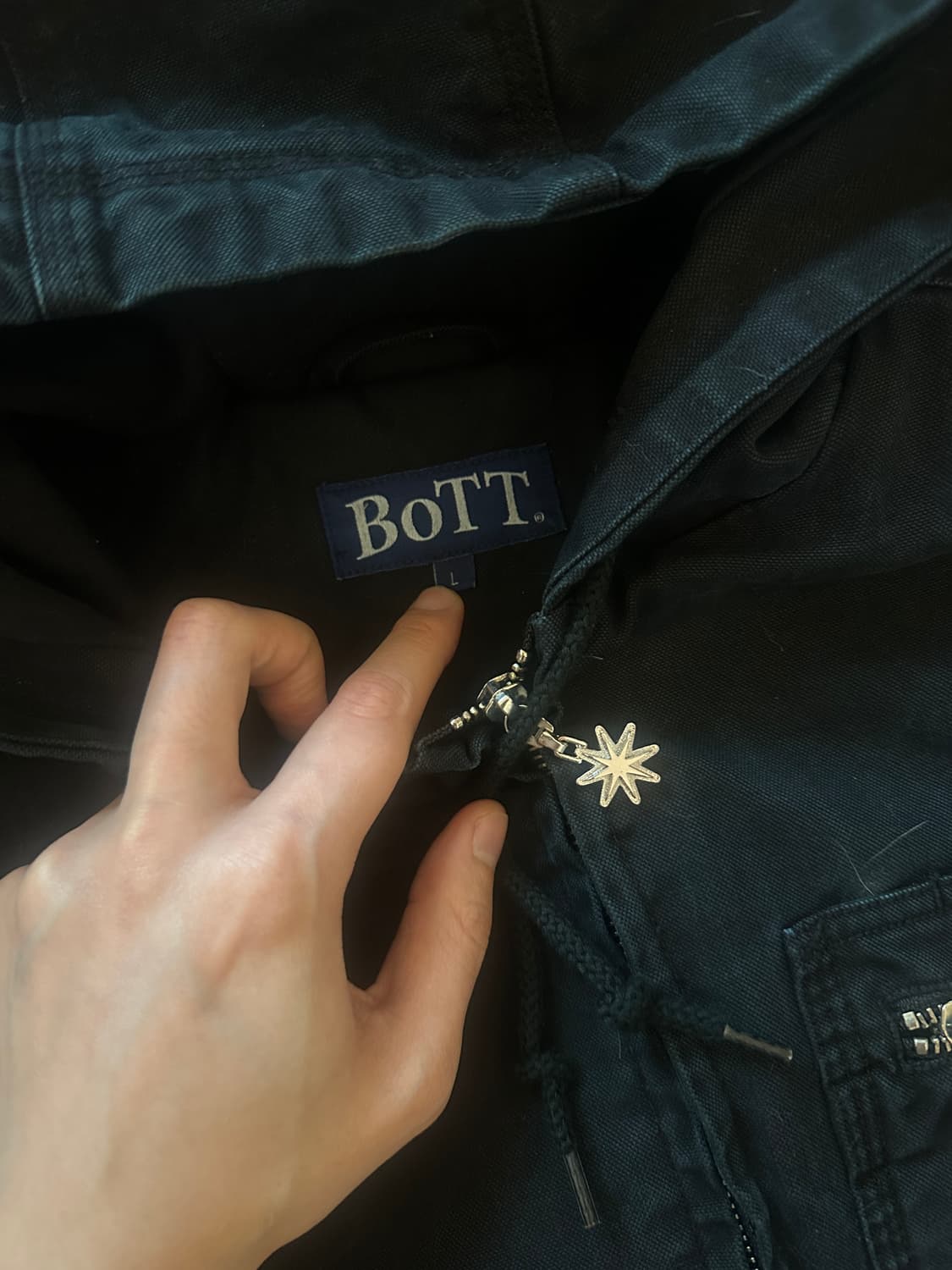 BoTT 캔버스 후디드 자켓 상품이미지2