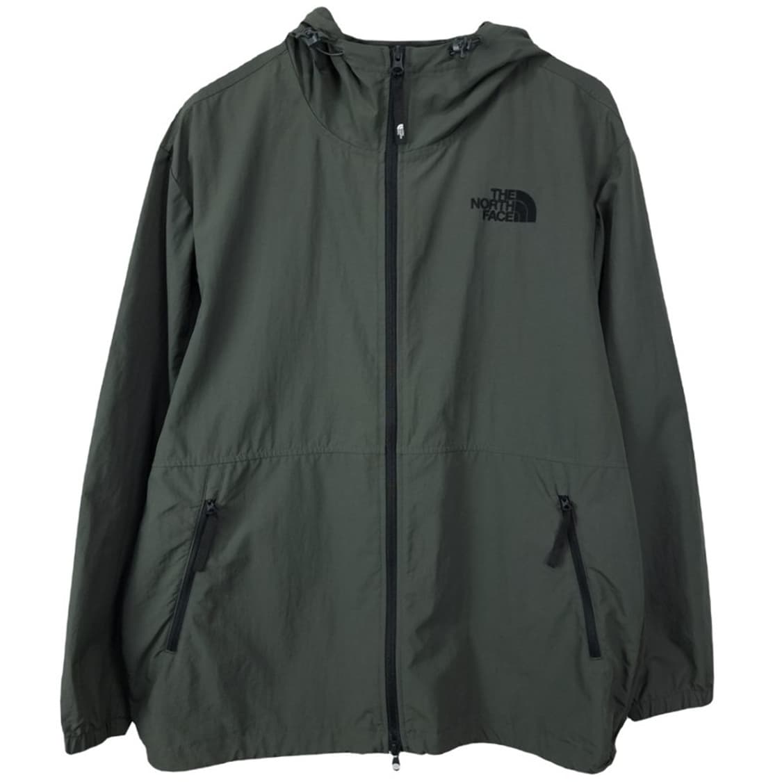 [노스페이스] 로고 자수 오버핏 후드 바람막이 자켓 M20102 상품이미지2