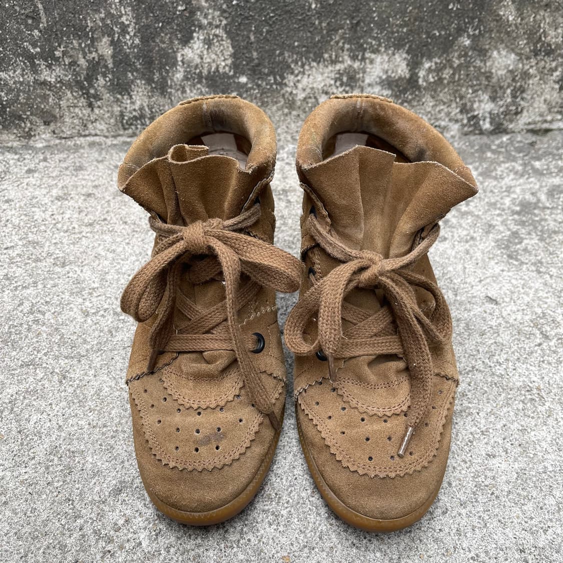 [38] Isabel Marant 스웨이드 바비 스니커즈(245) 상품이미지2