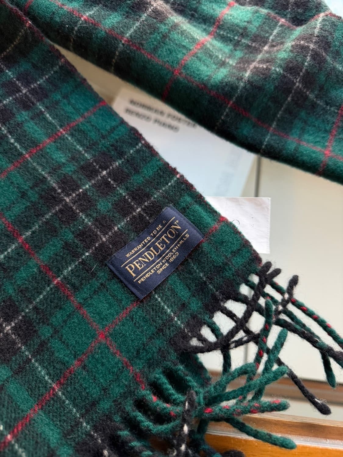 펜들턴 체크 머플러 상품이미지8