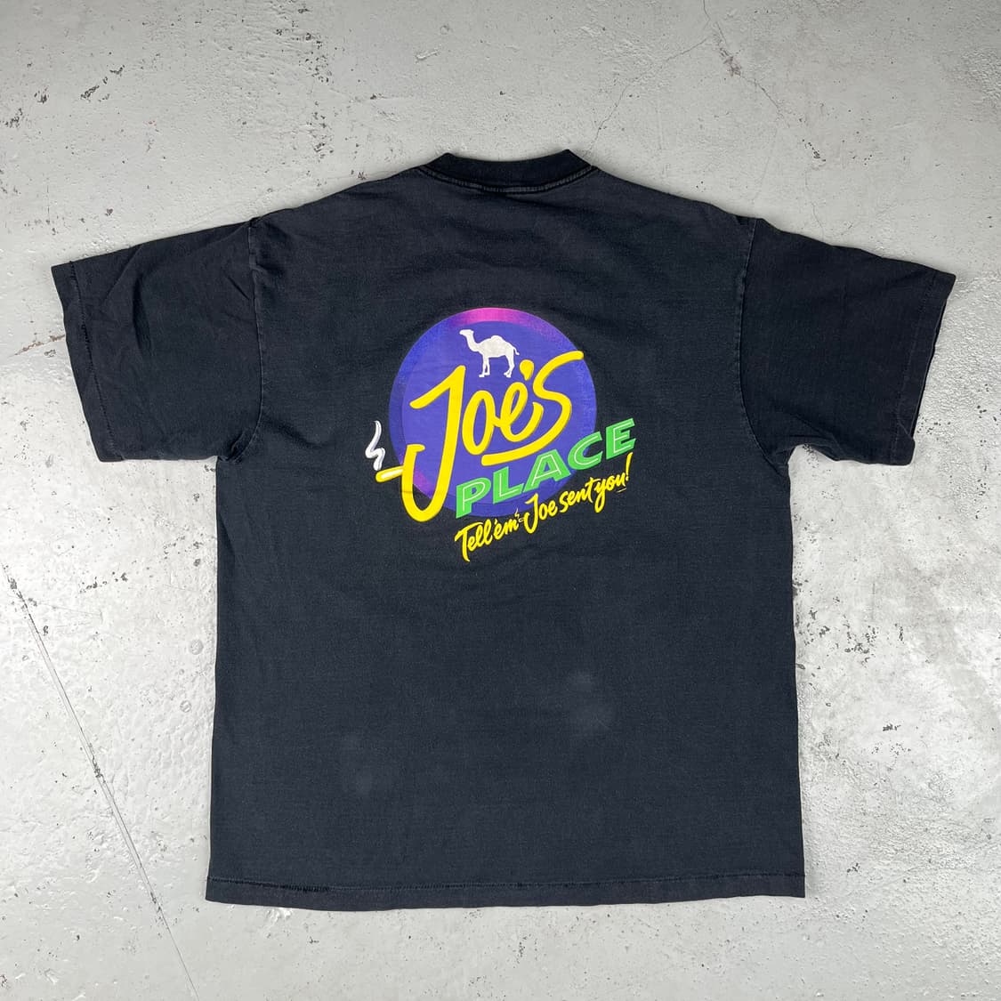 빈티지 카멜 Joe's Place 반팔티 상품이미지3