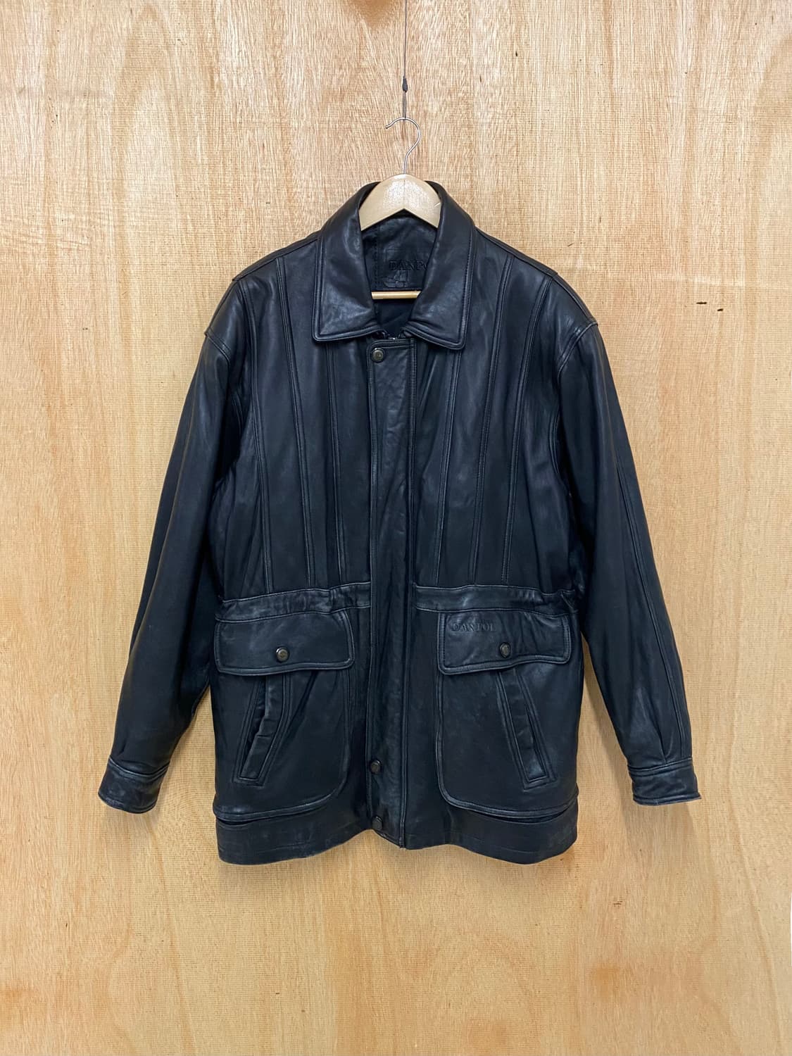 VTG leather coat 빈티지 레더 코트 상품이미지1