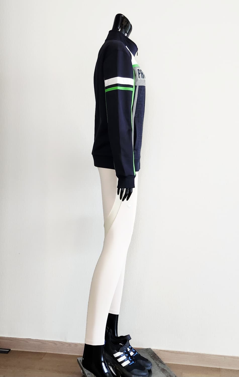 데님져지 레이싱짚업 자켓  상품이미지3