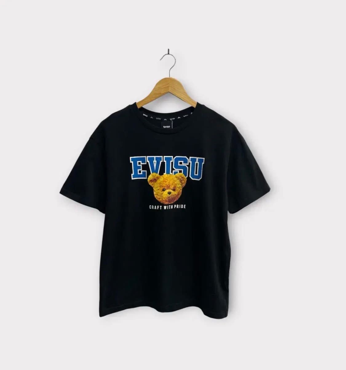 EVISU 에비수 곰돌이 반팔티 100 L 상품이미지1