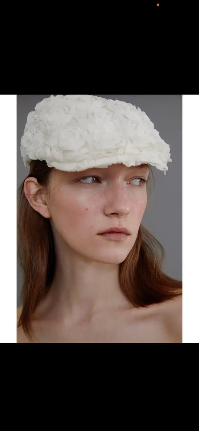 어썸니즈 클래식 헌팅 캡_로즈 크림 상품이미지1