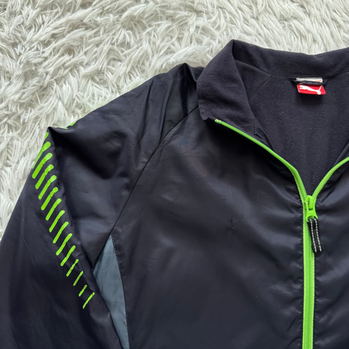 PUMA 일본빈티지 나일론 바람막이 집업 푸마 바람막이 L 42 상품이미지1