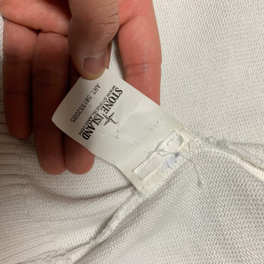 스톤아일랜드 니트집업 상품이미지4