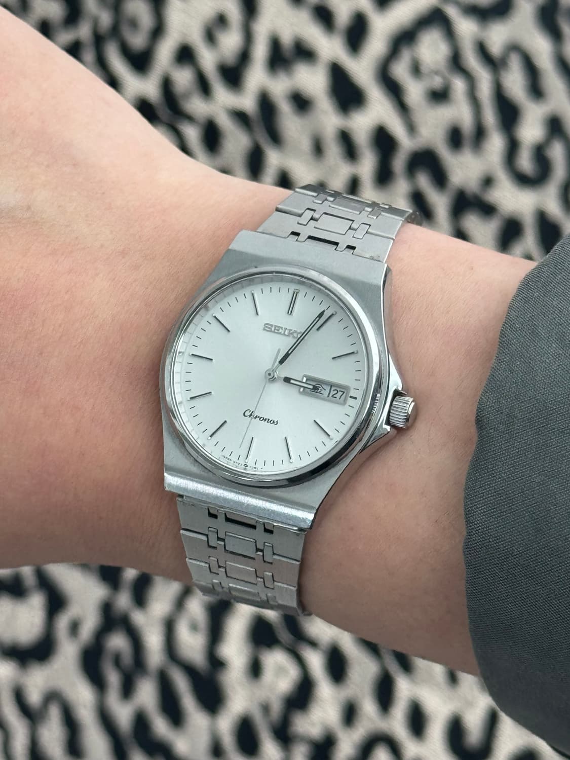 80s 빈티지 세이코 크로노스 쿼츠 상품이미지8