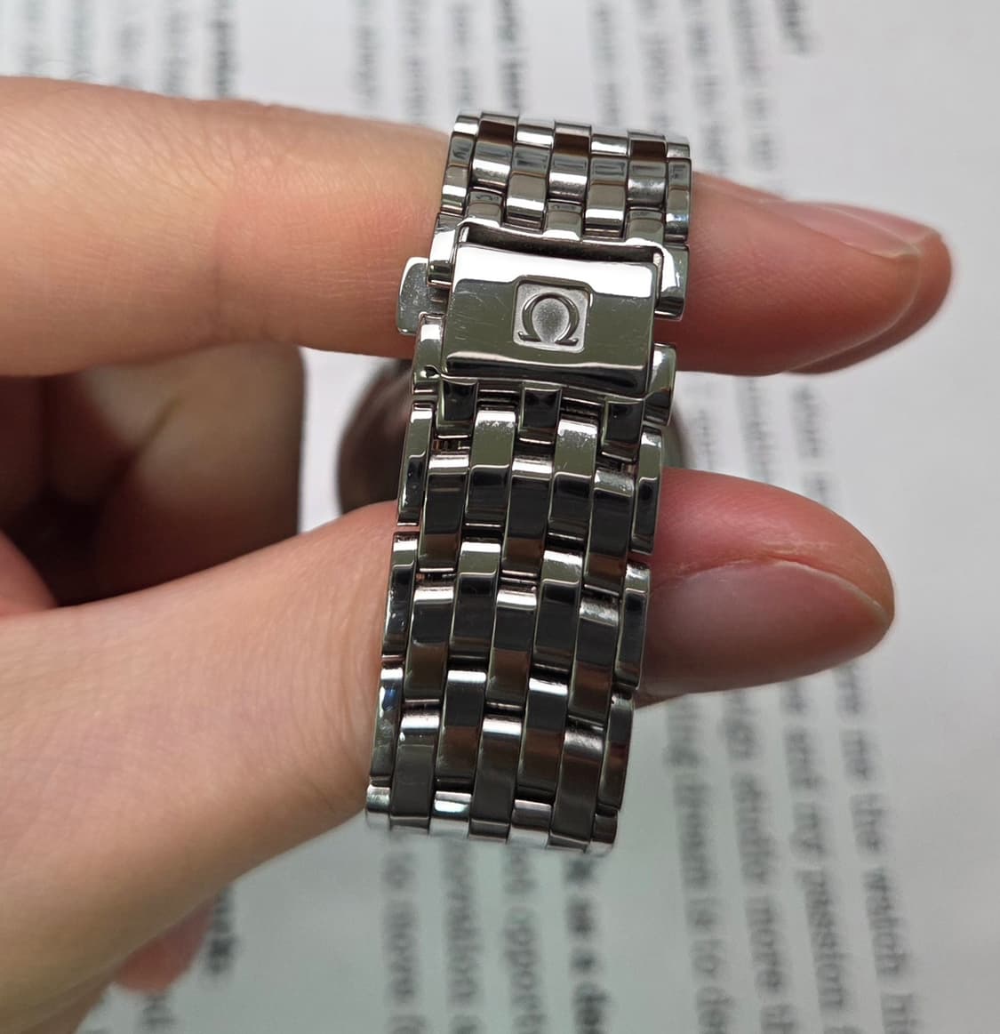 레어] 오메가 드빌 프레스티지 요구르트판 칼침핸즈 상위 크로노미터 오토매 상품이미지6