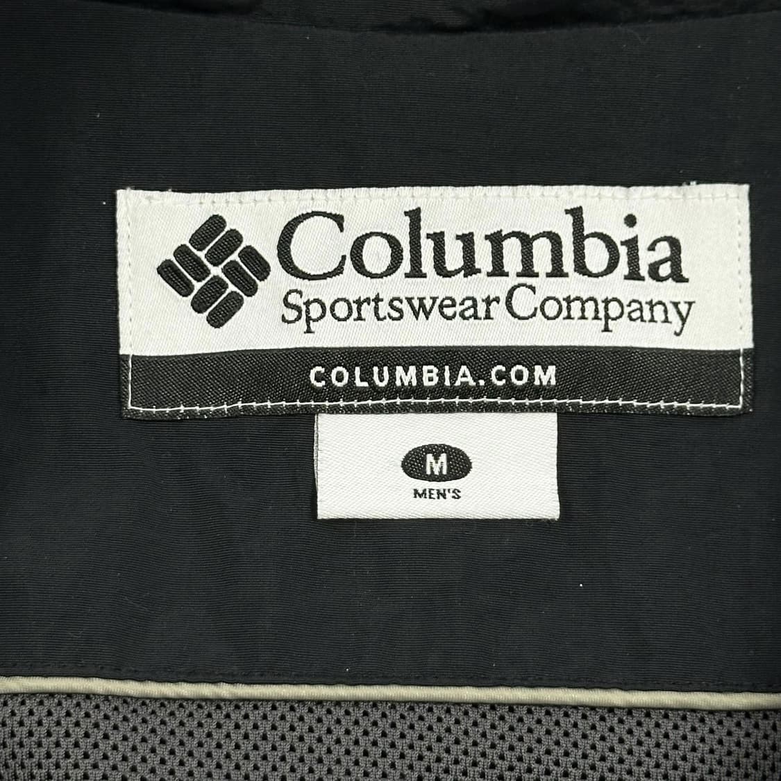 컬럼비아 블랙 풀오버 바람막이 자켓 (M) 상품이미지6