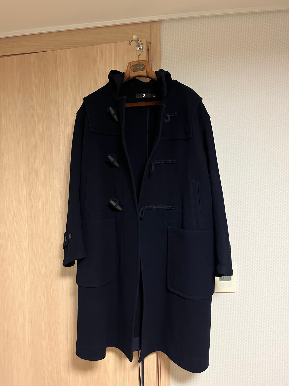 유니클로 질샌더 +J 다크네이비 더플 L사이즈 상품이미지1