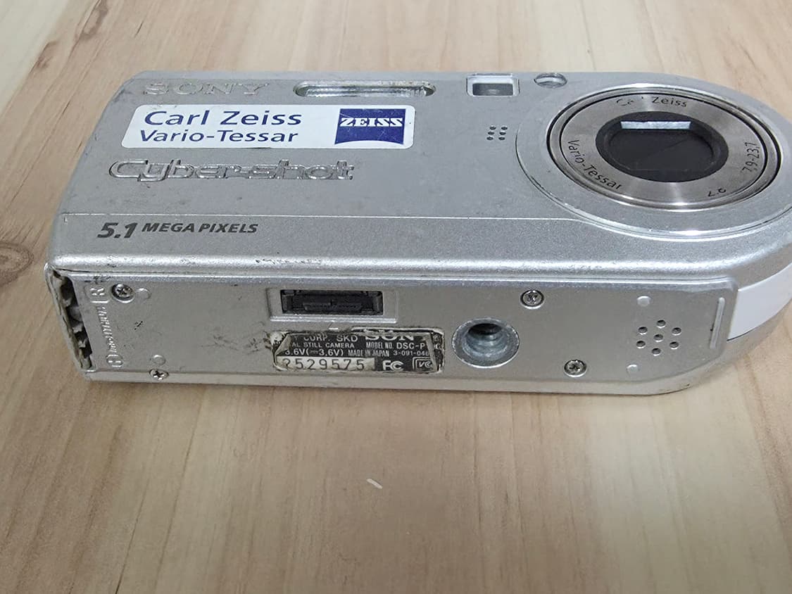 소니 사이버샷 DSC-P100 빈티지 디지털카메라 상품이미지5