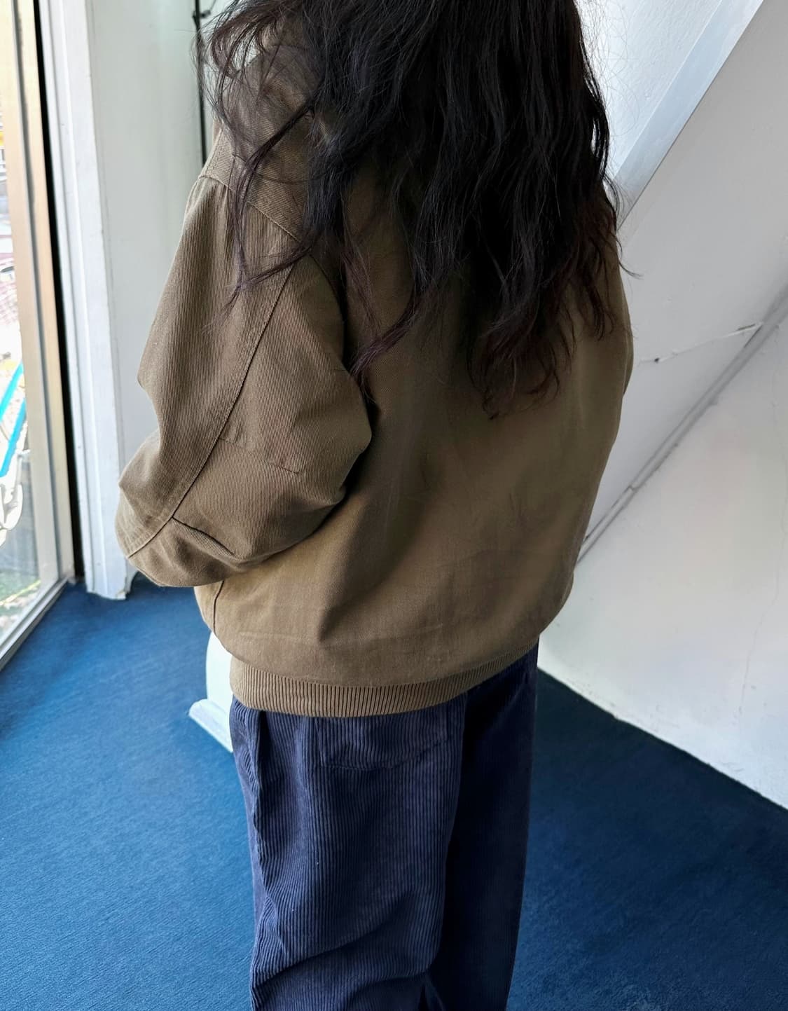 Cotton canvas padded hood jacket 상품이미지7