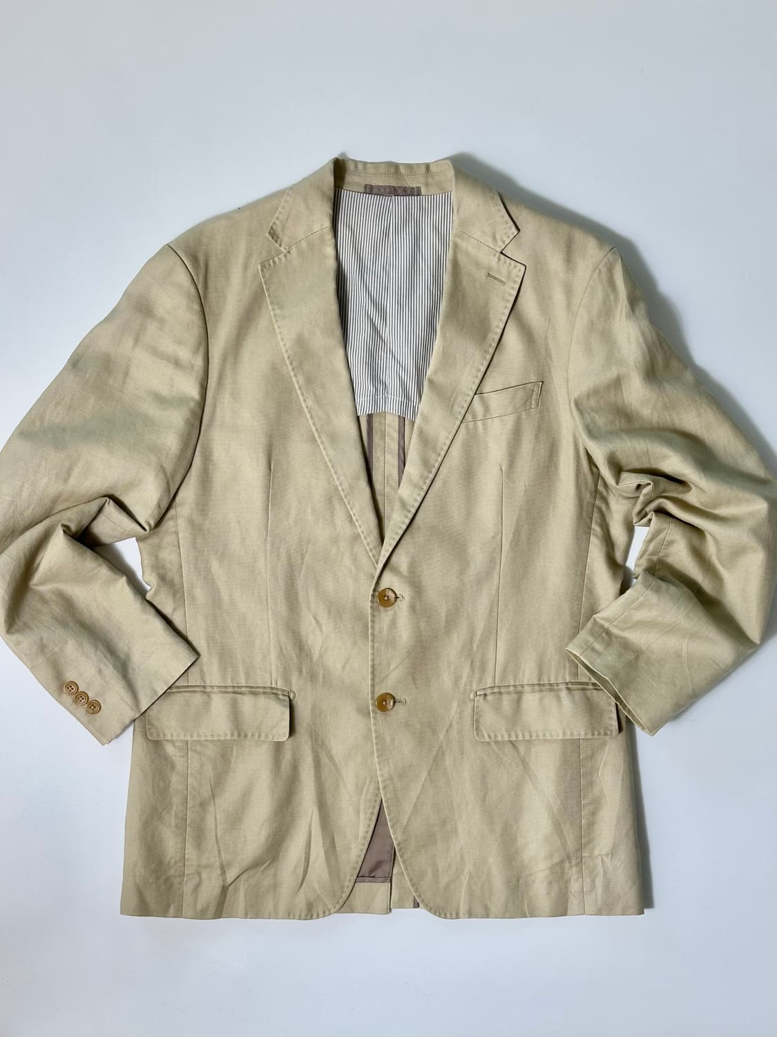 스티치 디테일 베이지 자켓  상품이미지7