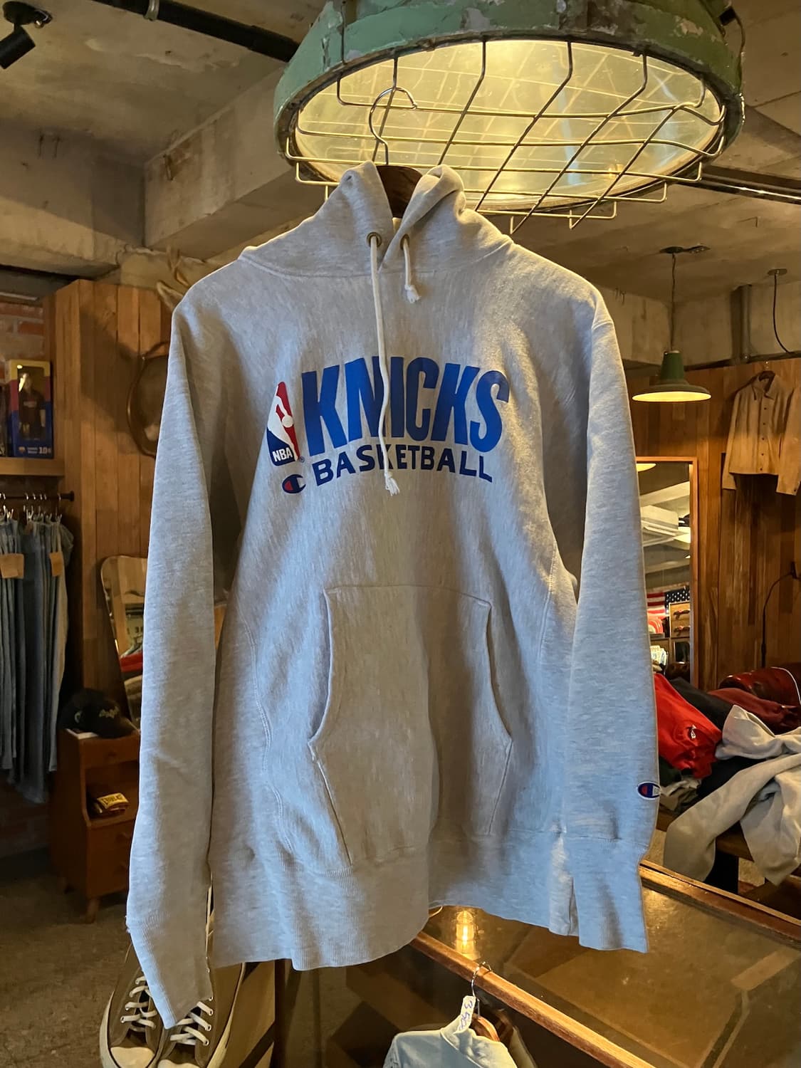 90s USA 빈티지 챔피온 리버스위브 후드 스웻 셔츠 상품이미지2