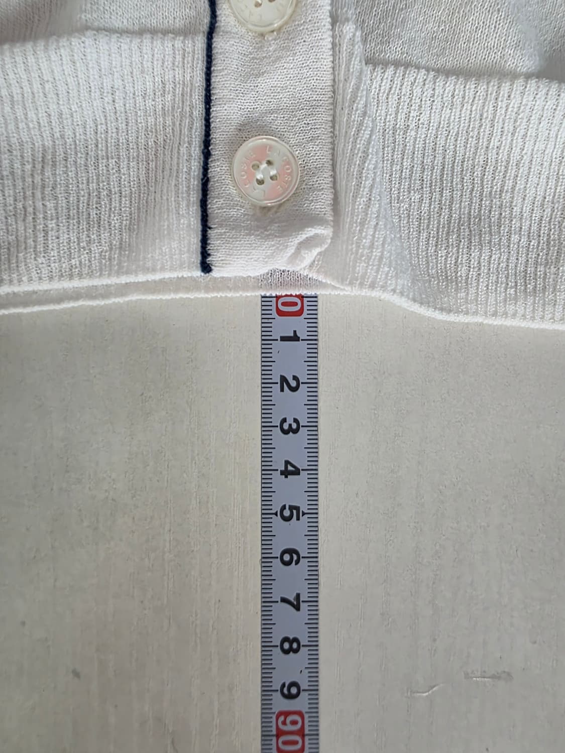 라코스테 여성 브이넥 롱 가디건 90 상품이미지4