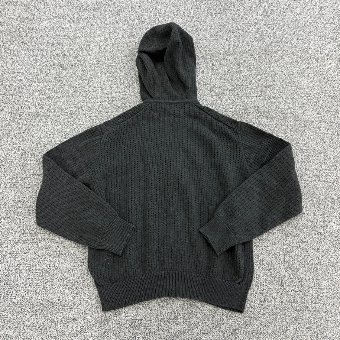 [M] 신형 무신사스탠다드 크로셰 니트 후디드 집업 0109T1 상품이미지2