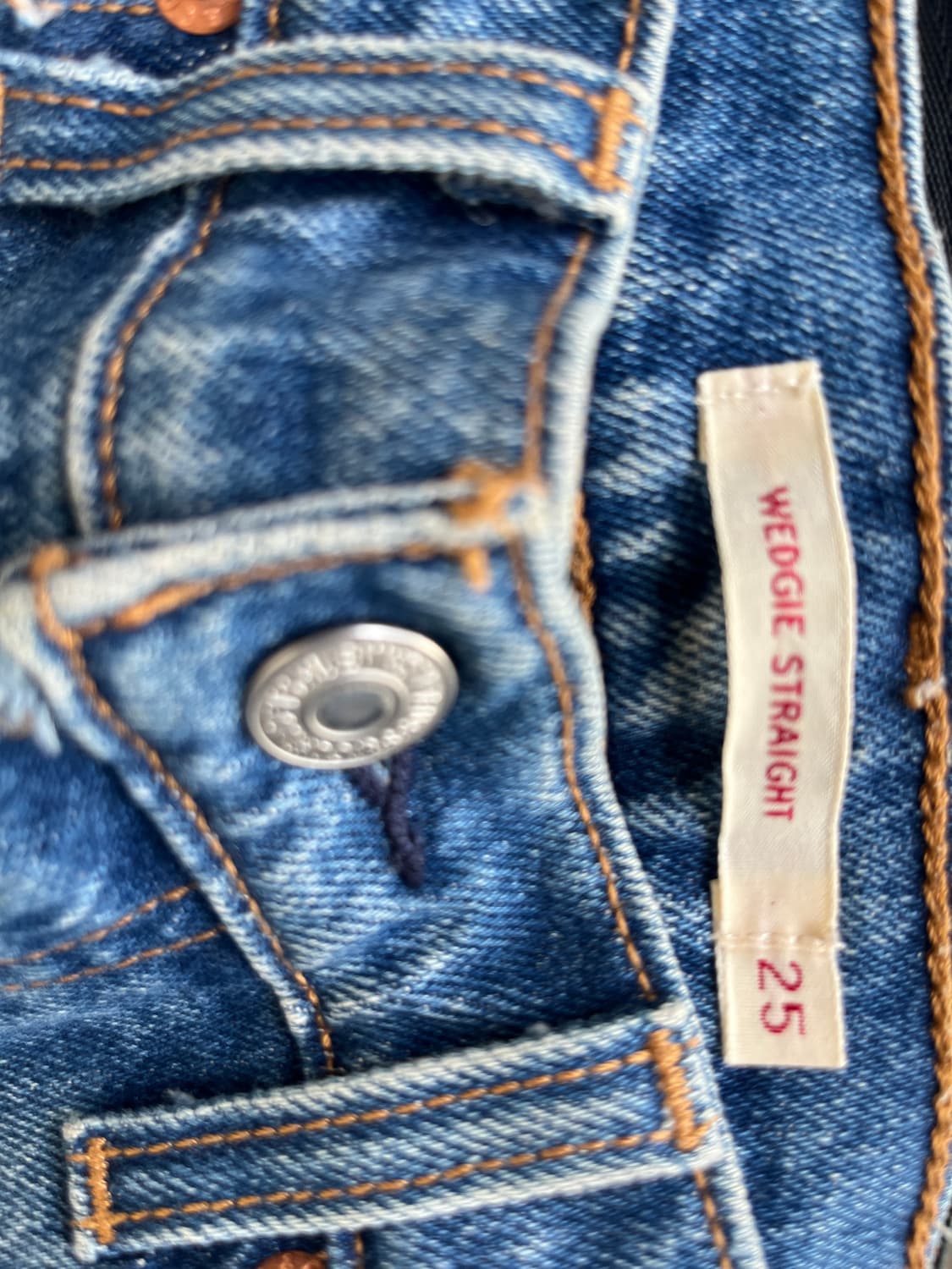 리바이스 웻지스트레이트진 25size levis wedgie 상품이미지3