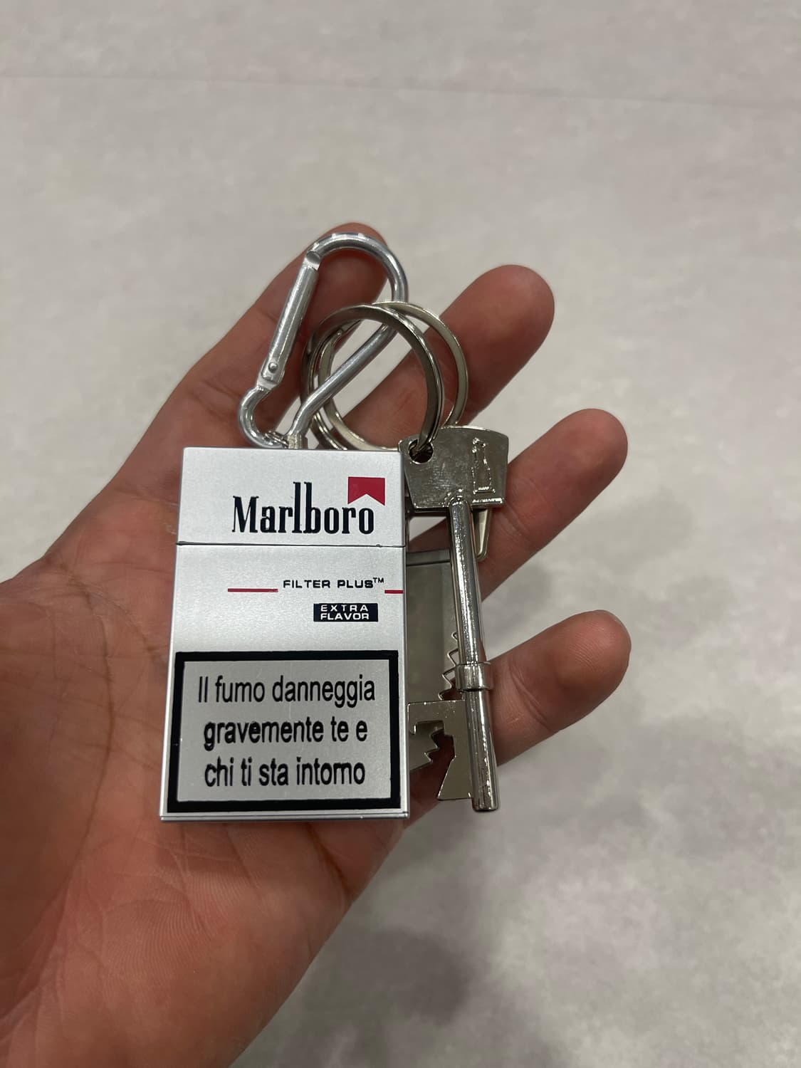말보로 빈티지 키링 세트 실버 키참 상품이미지6