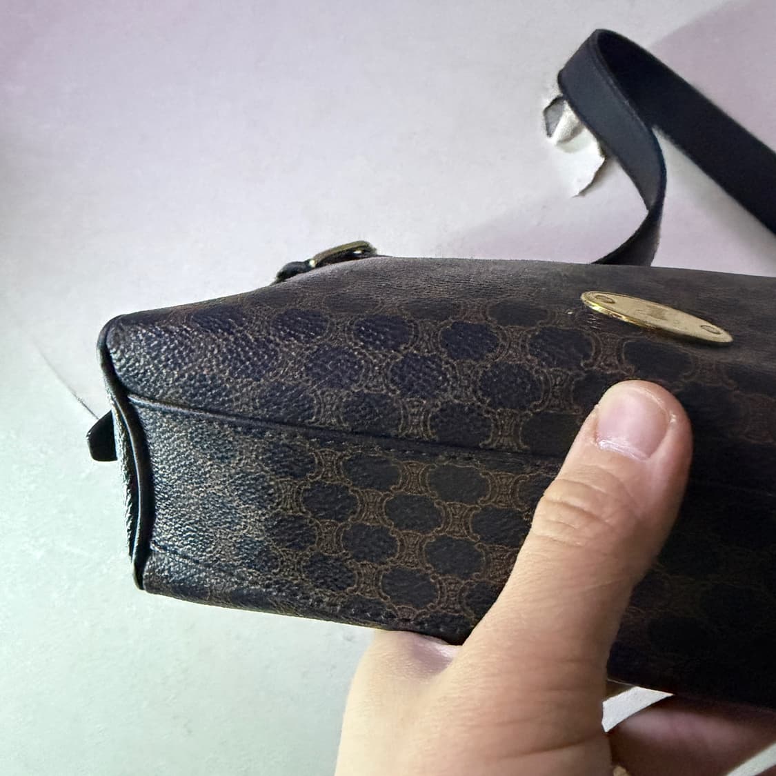 셀린느 마카담 여성 미니 숄더&토트백 상품이미지6