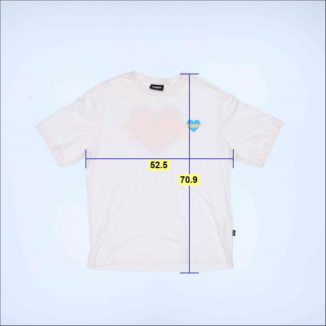 S 널디 백로고 반팔 티셔츠 0407M 상품이미지5
