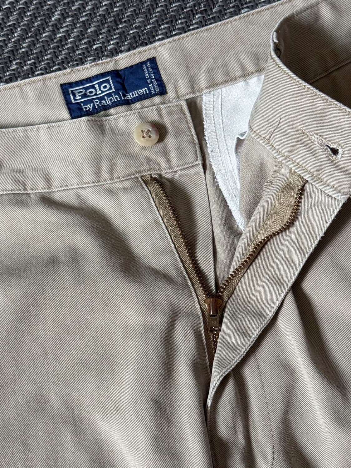 (33) 90s 폴로 랄프로렌 플랫 프론트 치노 팬츠 상품이미지3