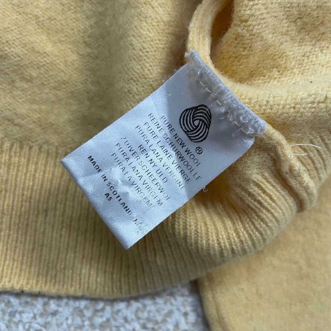 버버리 Burberry 아카이브 기마 로고 브이넥 가디건 상품이미지6