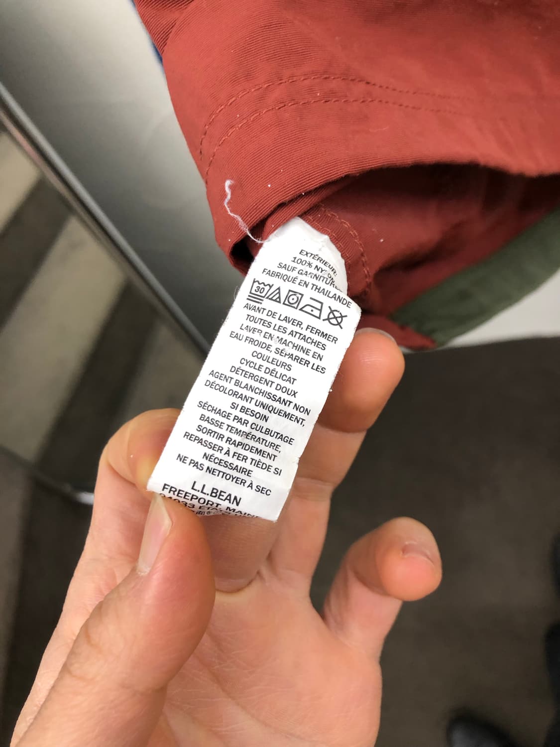 엘엘빈 멀티 컬러 아노락 상품이미지4