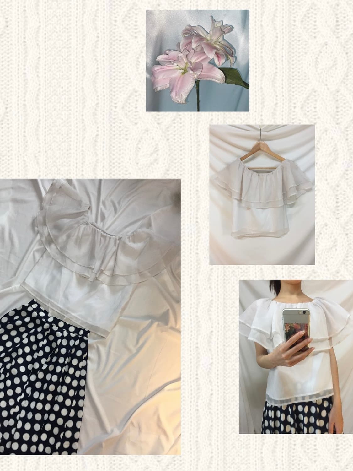 요정 프릴 탑 상품이미지1