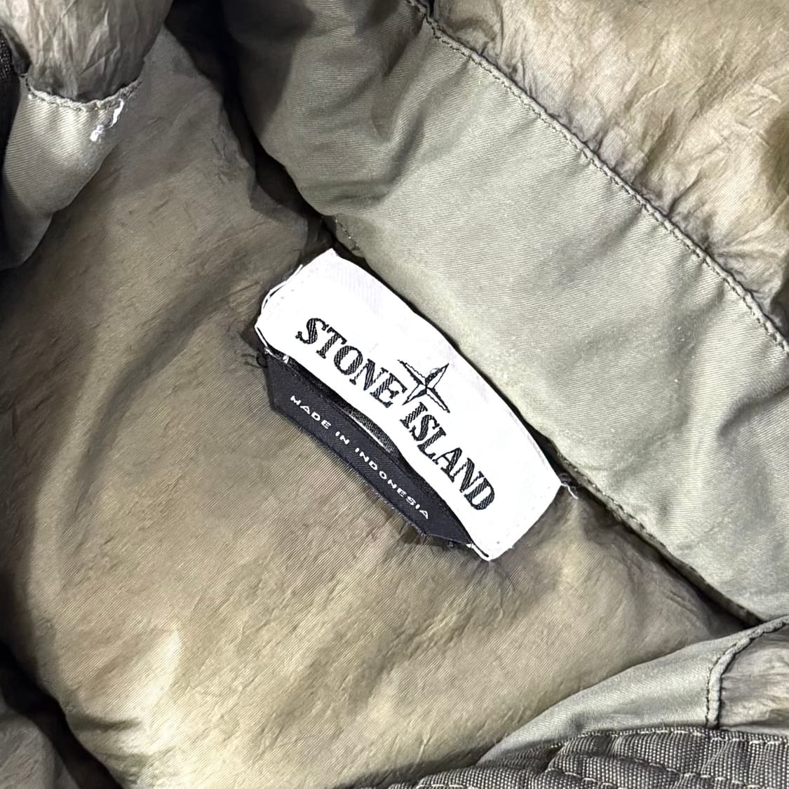 [M/당일출고]스톤아일랜드 크링클랩스 롱패딩 상품이미지4