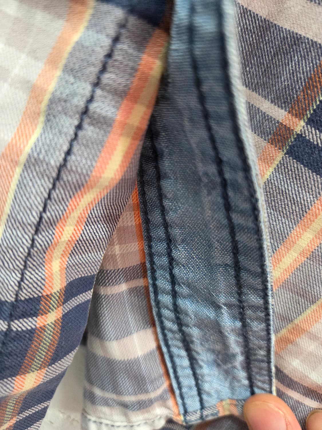 L 리바이스 오리지널 체크 반팔 상품이미지4