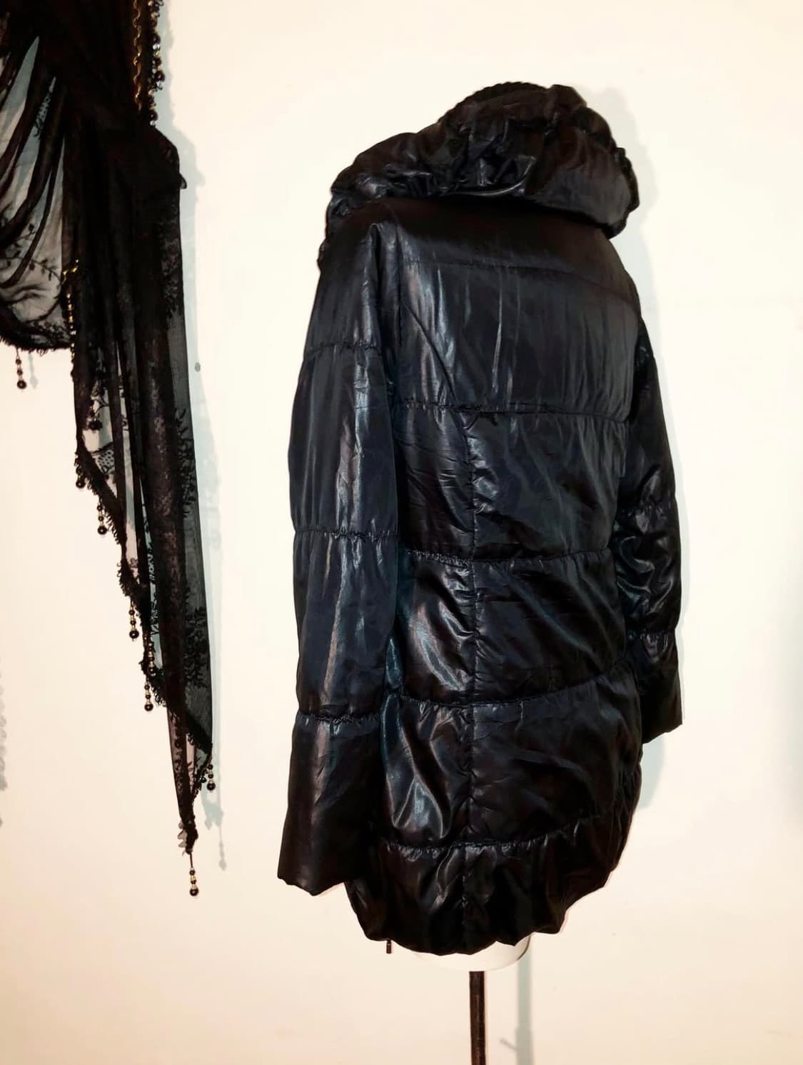 초희귀매물 세실맥비 경량패딩 00s Cecil Mcbee 오네갸루 호피 상품이미지9