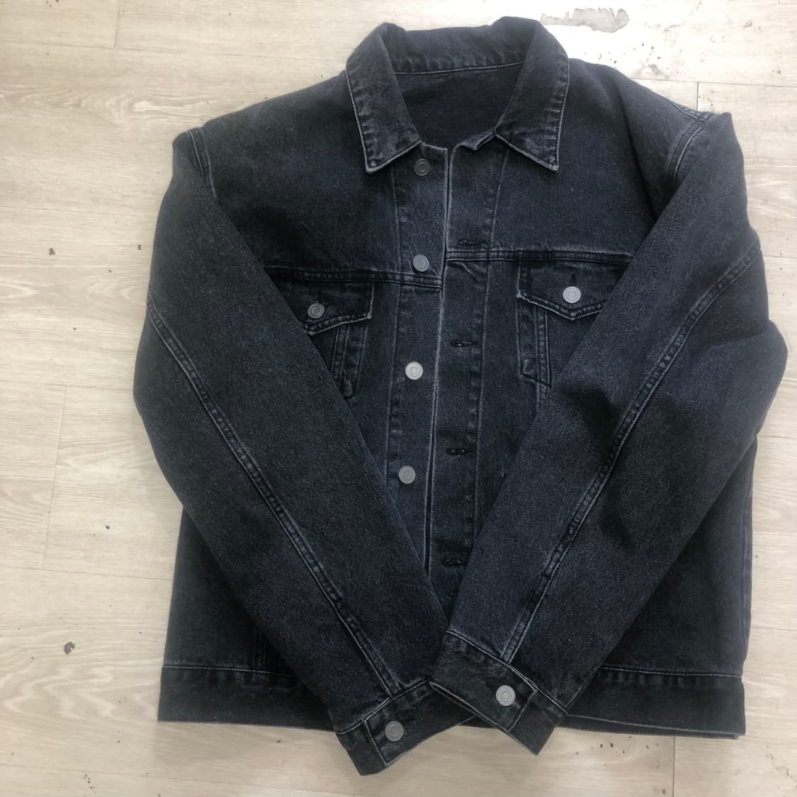 브랜디드 흑청 트러커자켓 2XL 110 상품이미지1