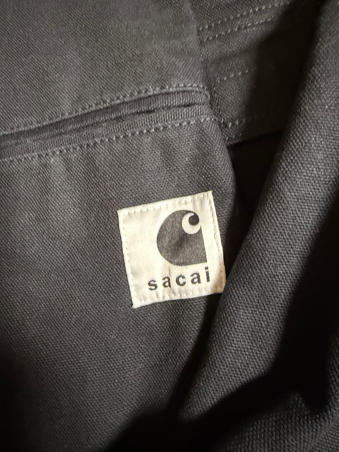 (2) 25fw 사카이 칼하트 칼카이 워크자켓 블랙 상품이미지2