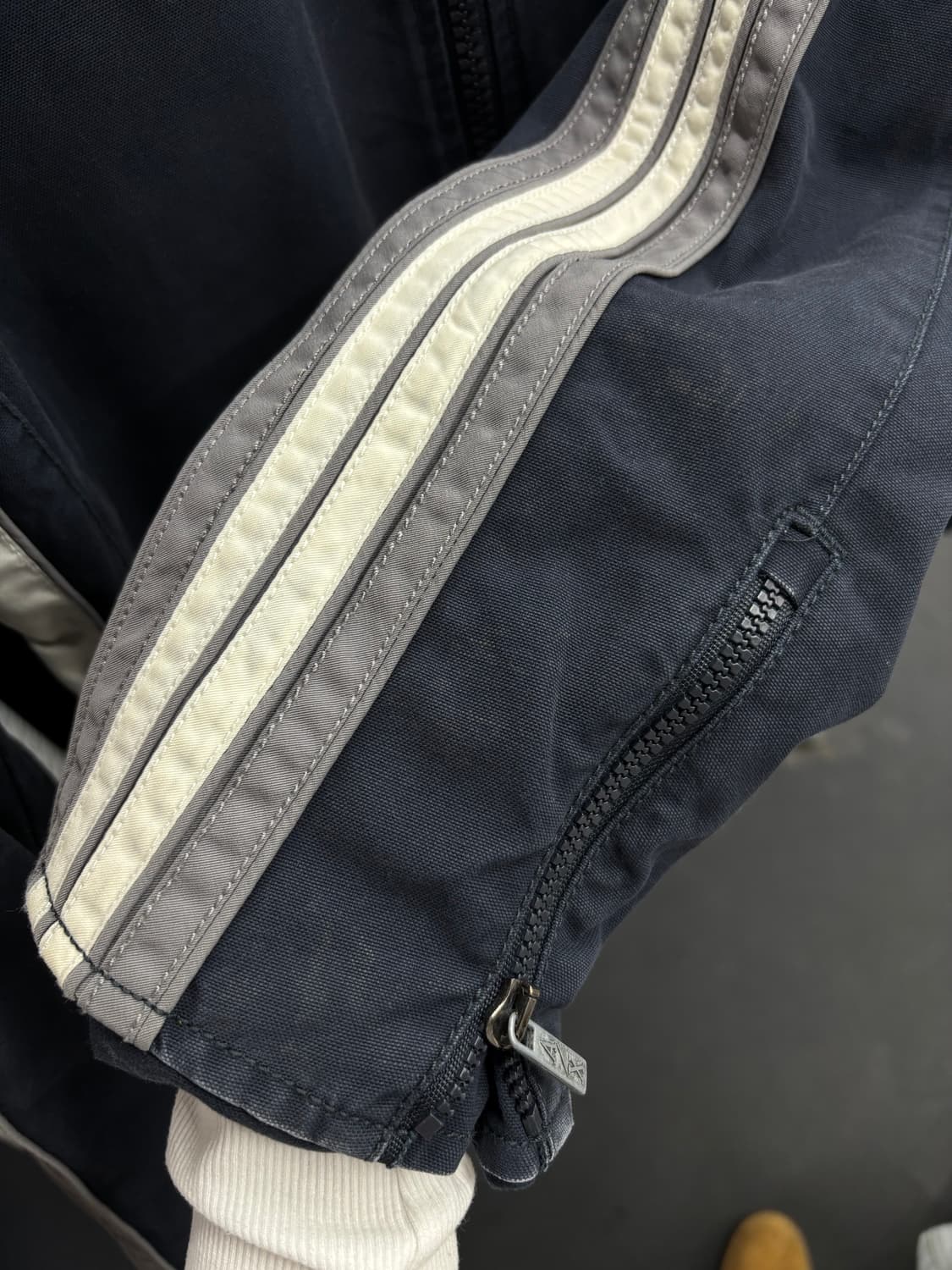 아르마니 익스체인지 사이드라인 코튼 바이커 자켓 상품이미지7