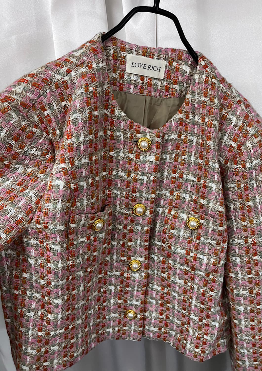 LOVE RICH tweed jacket  상품이미지2