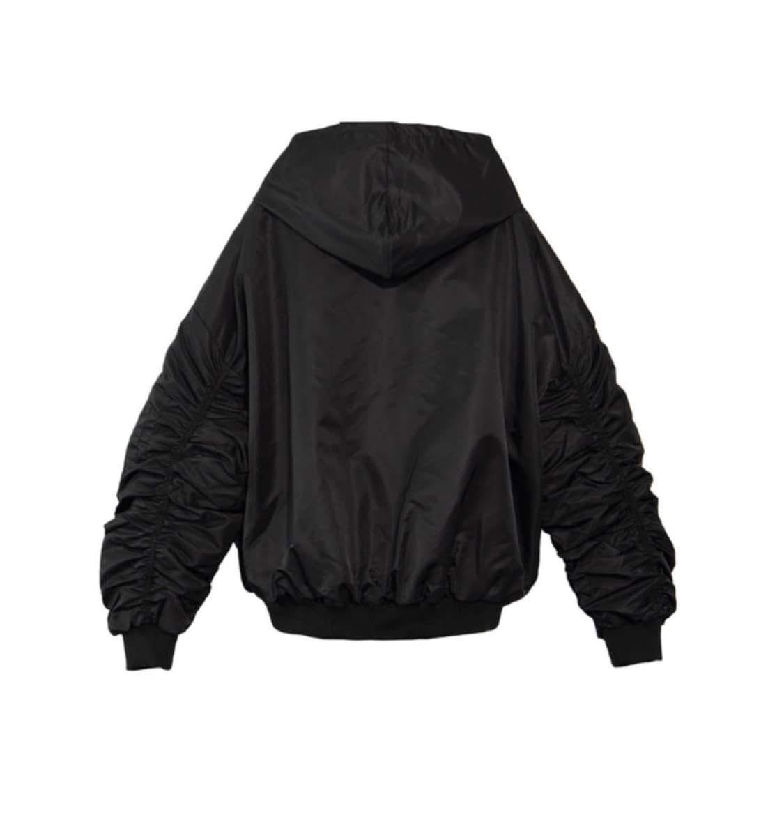[새제품/L] 샤카웨어 나일론 풀오버 봄버 - 블랙 상품이미지2