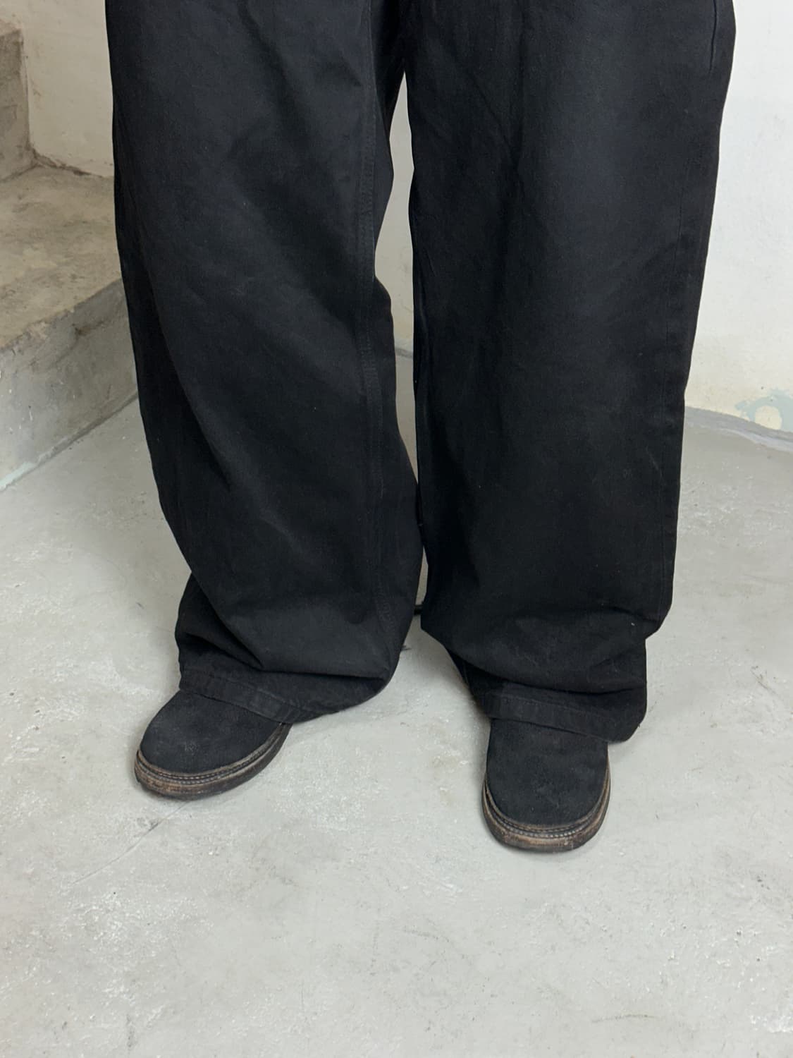 *아카이브* 10A/W 미하라 야스히로 러프아웃 스웨이드 컴뱃 부츠 상품이미지10