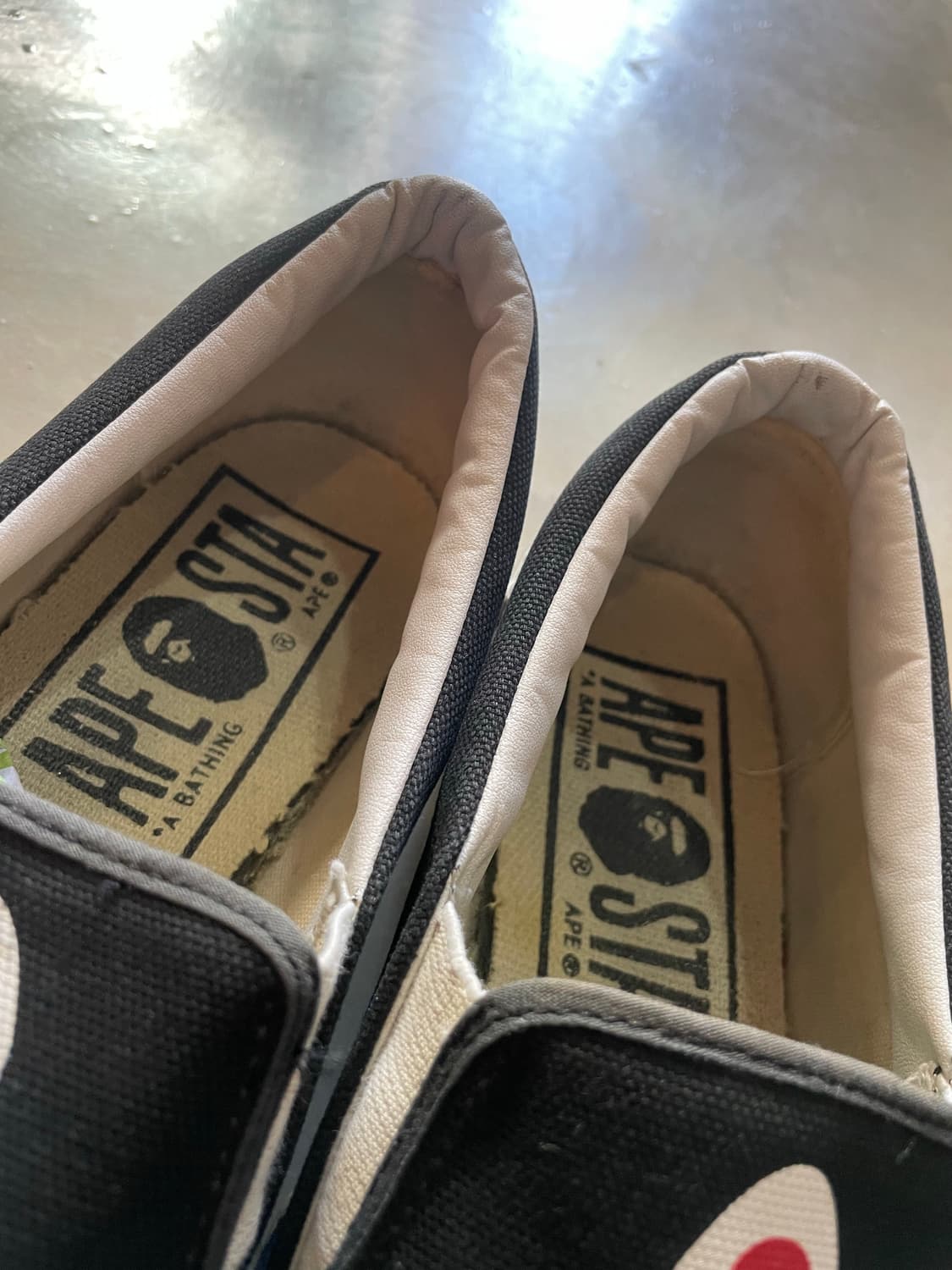 Bape WGM Shark Slip-On made in japan 275 상품이미지7