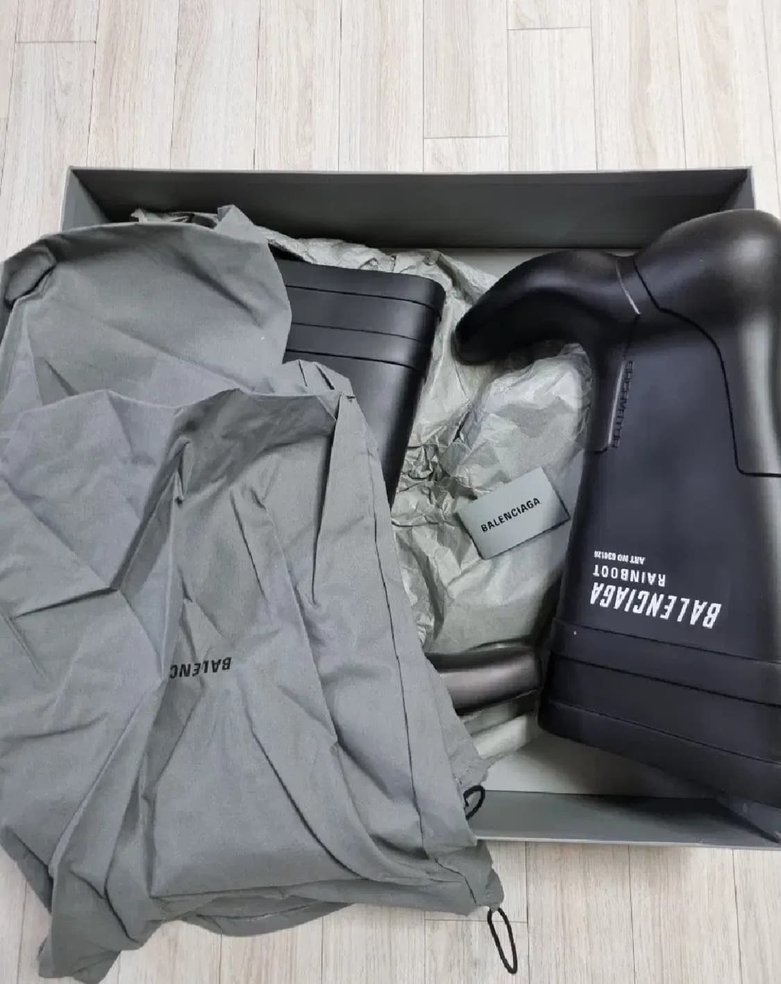 발렌시아가 엑스케베이터 레인부츠 40 상품이미지2