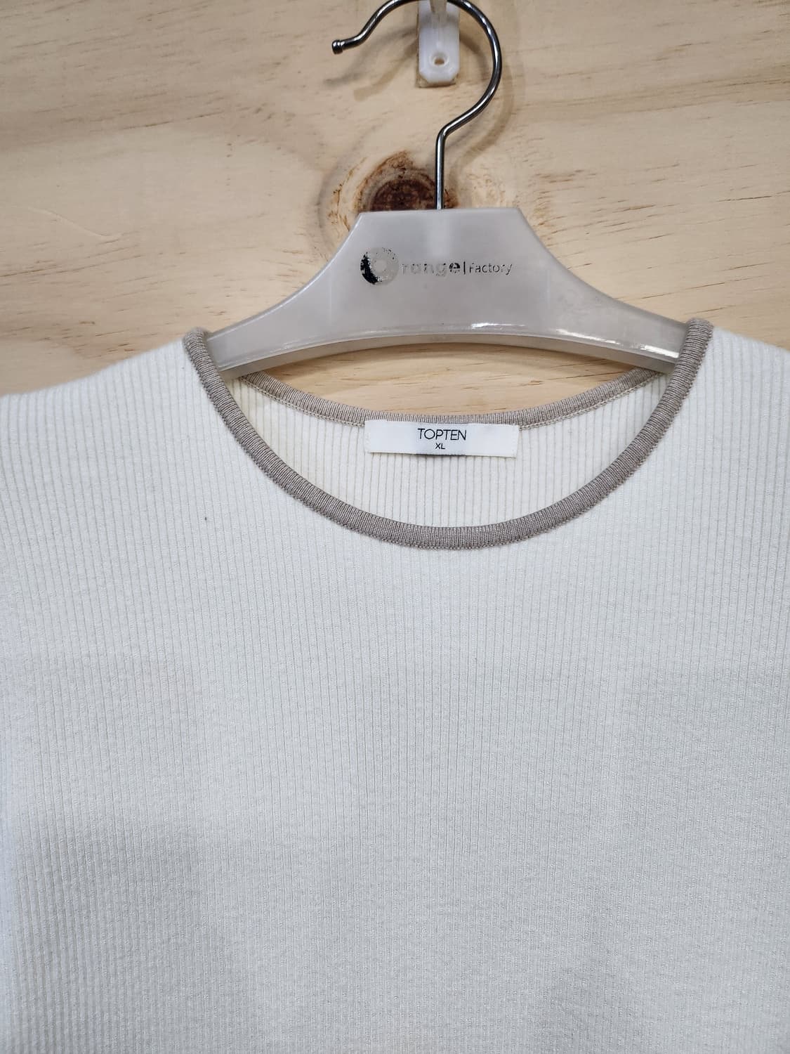 480) 탑텐 골지 니트 긴팔티 상품이미지3