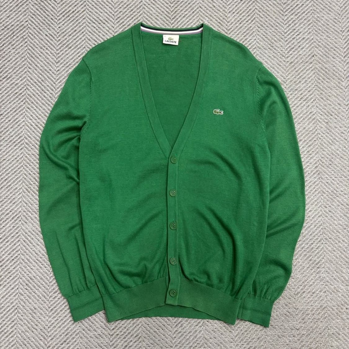 라코스테 코튼 니트 가디건 v1761 상품이미지1