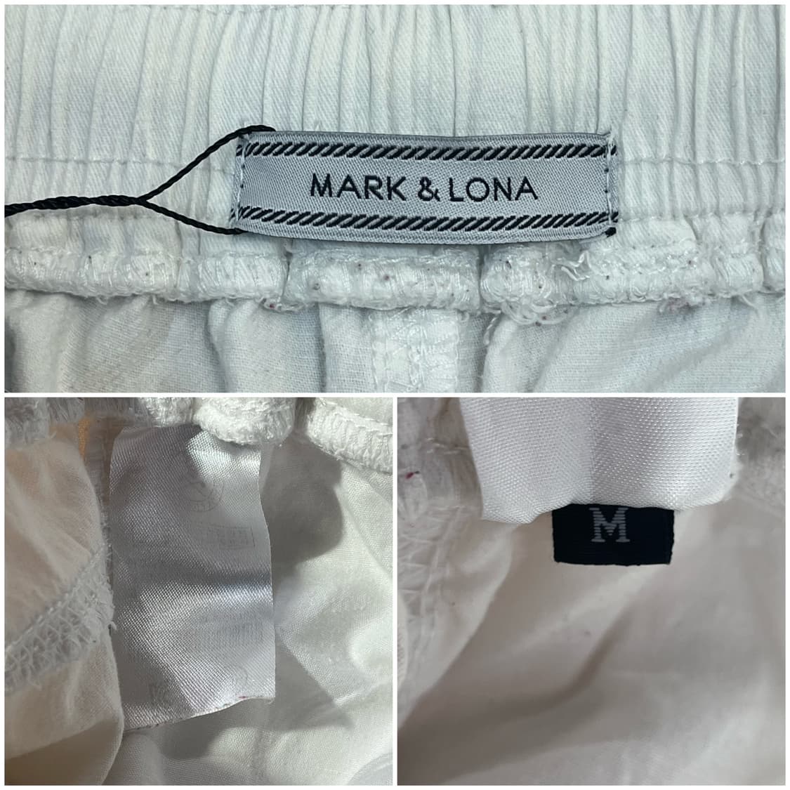 마크앤로나 조거 팬츠 화이트 M #csz2634 상품이미지3