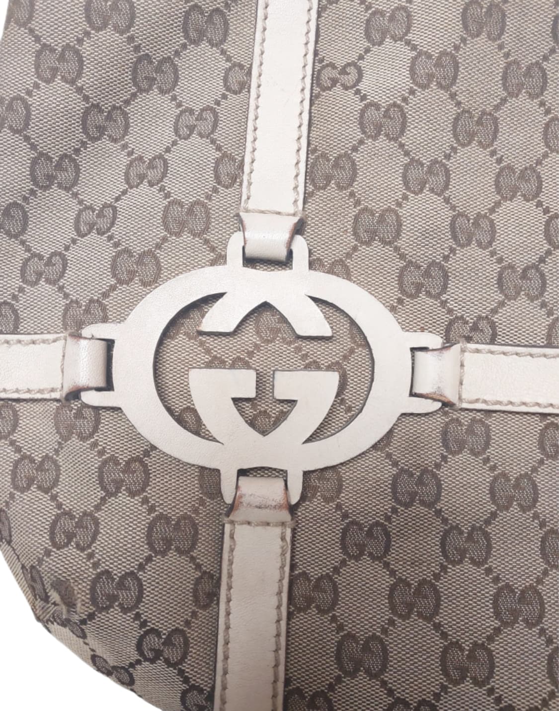 구찌 로얄 GG 캔버스 레더 호보백 (정품) 상품이미지3